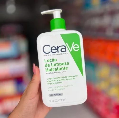 Loção de Limpeza Hidratante Cerave sem Espuma 473ml