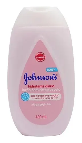 Loção Hidratante Corporal Uso Diário Johnson's Baby, 400ml