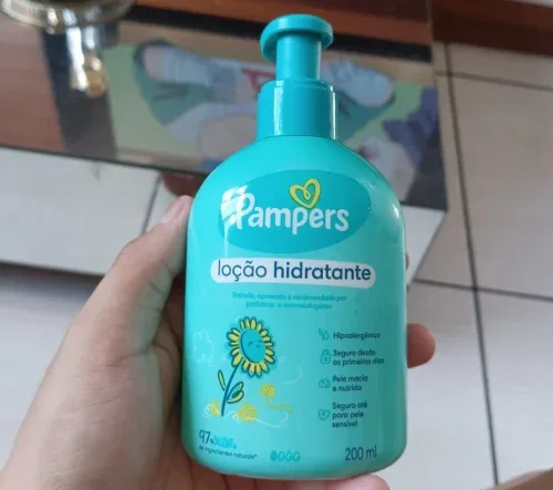 Loção Hidratante para o Corpo Pampers Girassol 200ml