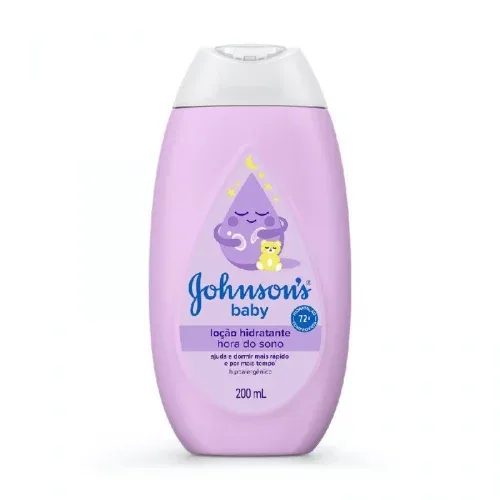Loção Hidratante Relaxante Para Uso Diário Johnson's Baby Hora Do Sono, 200mL
