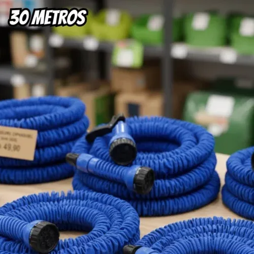 Mangueira Retrátil Expansivel 😲 30 Metros Flexível 🚰 ESSA É TOP 🔝