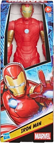 Marvel, Action Figure, Homem de Ferro - Figura Articulada em Grande Escala com 20 cm - A partir de 4 Anos