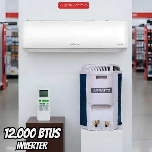 ❄️ MENOR PREÇOOO! FRIO POTENTE E ECONÔMICO! 12.000 BTUs com tecnologia Inverter! 🔥💨 #Magalu