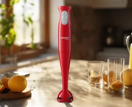 Mixer Lenoxx Vermelho 200W Facile PMX409 - 2 Velocidades