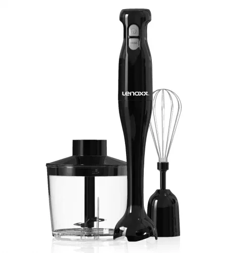 Mixer Power 3x1 Processador Turbo 60hz 200w Lenoxx Preto 220v