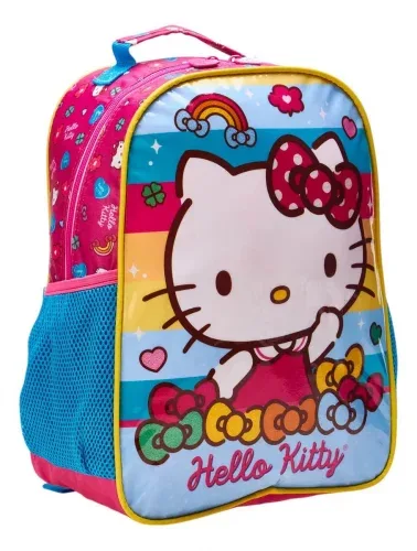 Mochila de Costas Escolar Infantil 35cm Hello Kitty Xeryus