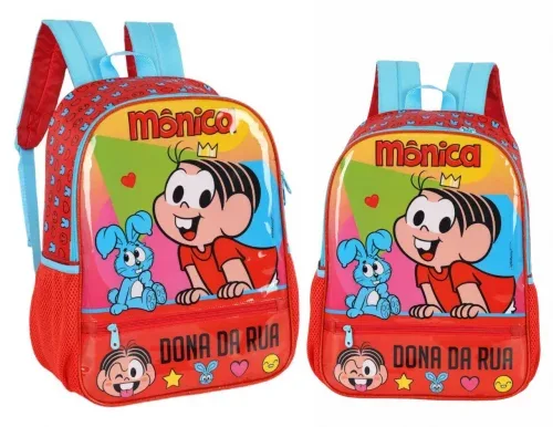 Mochila De Costas Escolar Turma Da Monica Is42471mn