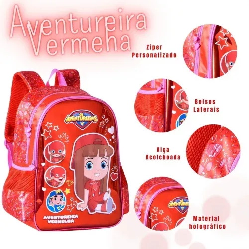 Mochila De Costas Gi Aventureira Beijinho Luccas Neto Mochila De Costas Gi Aventureira Beijinho Luccas Neto