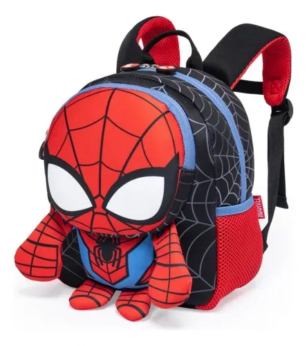 MOCHILA SPIDER-MAN PRA HERÓI DE VERDADE! 🕷️
