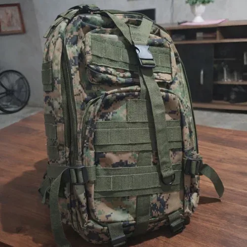 ▪️ Mochila Tatica Militar Super Reforçada Viagem 30l Airsoft