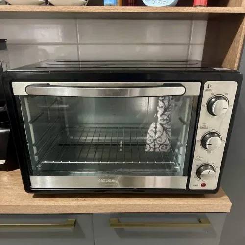 MONDIAL Forno Elétrico 52L Grand Family II, Preto/Inox, 1800W, 220V - FRN-52-B
