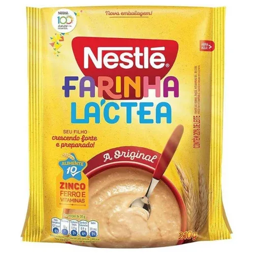 Nestlé Farinha Láctea Tradicional 210 G