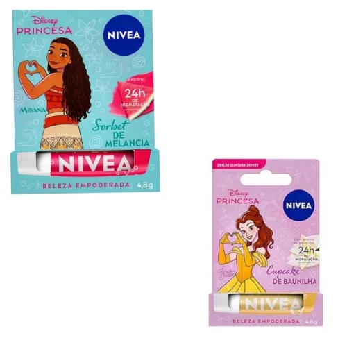 NIVEA Hidratante Labial Princesas 4,8g