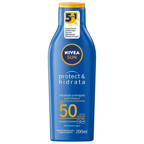 NIVEA SUN Protetor Solar Protect & Hidrata FPS 50 200ml