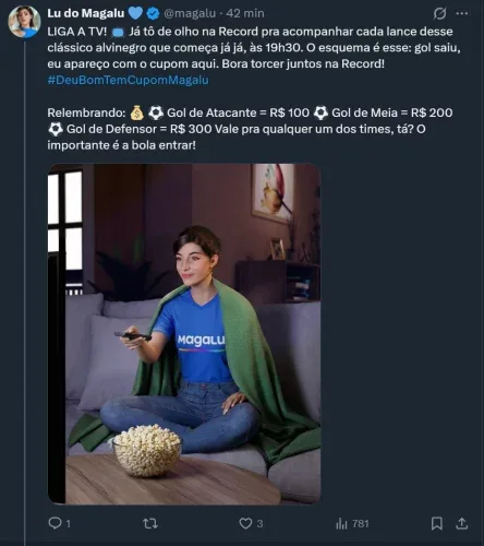 🔥 Pode sair cupom muito bom no Magalu