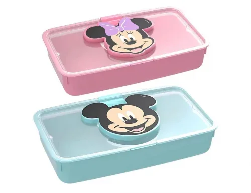 Porta lenço Minnie e Mickey Plasútil