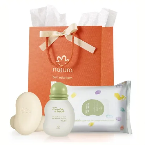 Presente Natura Mamãe e Bebê (3 produtos)