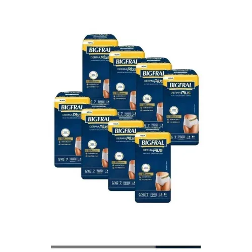 Roupa Íntima Bigfral Derma Plus G/XG 56 Unidades