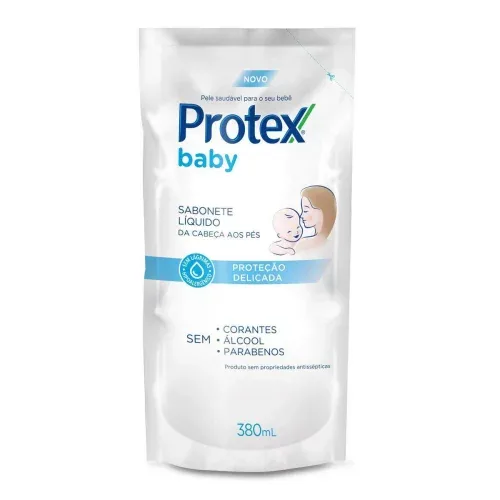 Sabonete Líquido Bebê Protex Baby Delicate Care 380ml