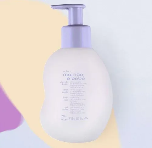 Sabonete Líquido Relaxante Mamãe e Bebê 200ml