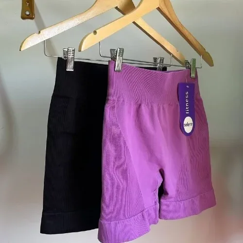 Short Selene Sem Costura Bermuda Sem Transparência Academia