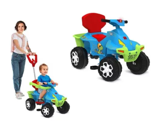 Smart Quad Passeio & Pedal (Azul)