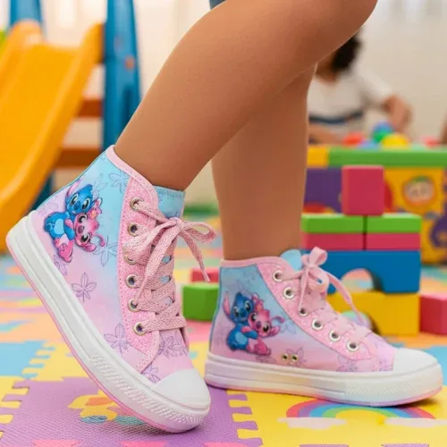 Tênis Infantil Botinha Stich (4 cores)