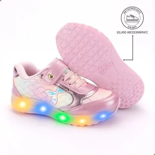 Tenis Infantil Menina Led Tenis Infantil Feminino Led Tenis Menina Led Tenis De Menina Luz Sereia