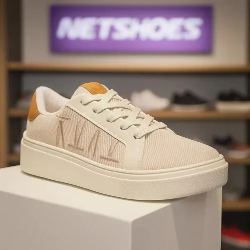 Tênis Vizzano Básico Feminino - Off White