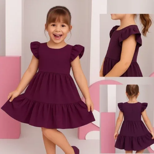 Vestido Infantil Menina Casual