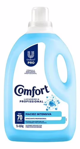 Amaciante Comfort Lavanderia Profissional Maciez Intensiva 5L