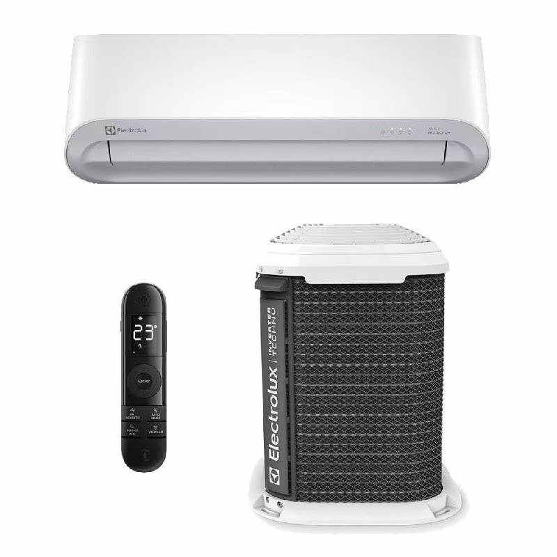 Arcondicionado Split Inverter 9000 Btus Electrolux Color Adapt com Wifi Só Frio Yi09f/ye09f 220v