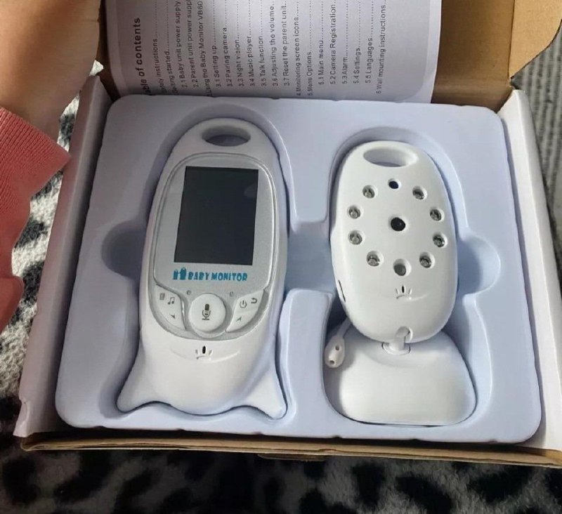 Babá Eletrônica Sem Fio Digital com Visão Noturna Fang