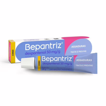 Bepantriz Pomada para Assaduras Dexpantenol Dupla Proteção 30g