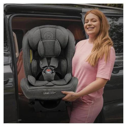 Cadeira para Auto 0-36 Kg Isofix Litet All Stages Fix 2.0 Preta - BB450