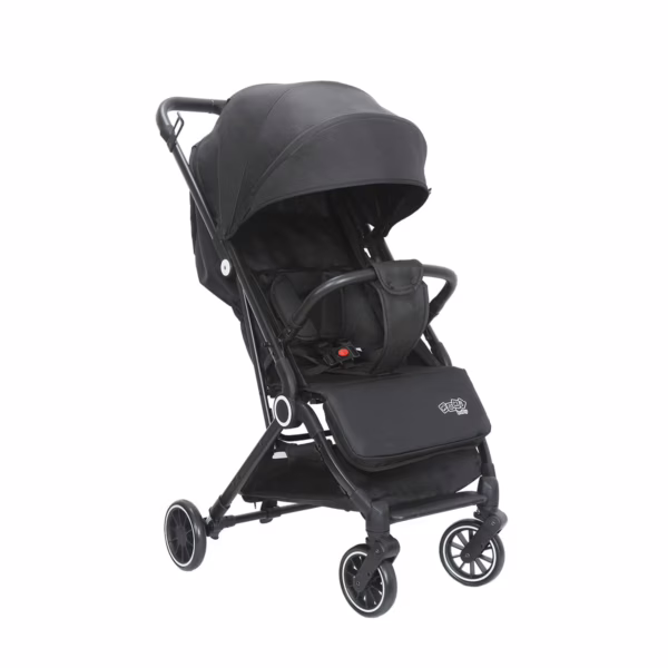 Carrinho de Bebê Passeio Vira Berço NIVI Até 15kgs Maxi Baby - Preto