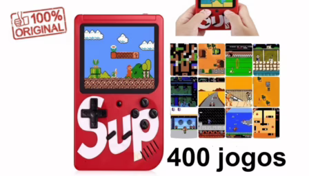 Console Portátil C/ 400 Jogos 😱