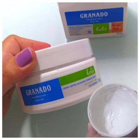 Creme Assaduras Bebê Pele Sensíveis Granado 300g