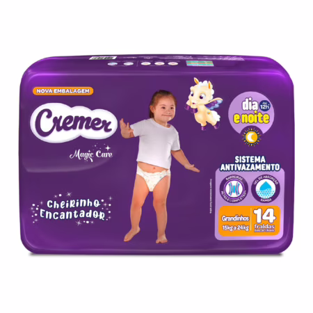 Cremer Fralda Jumbo Grandinhos 14 Unidades