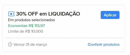 CUPOM 30% OFF MELI ATIVO 🚨🚨🚨
