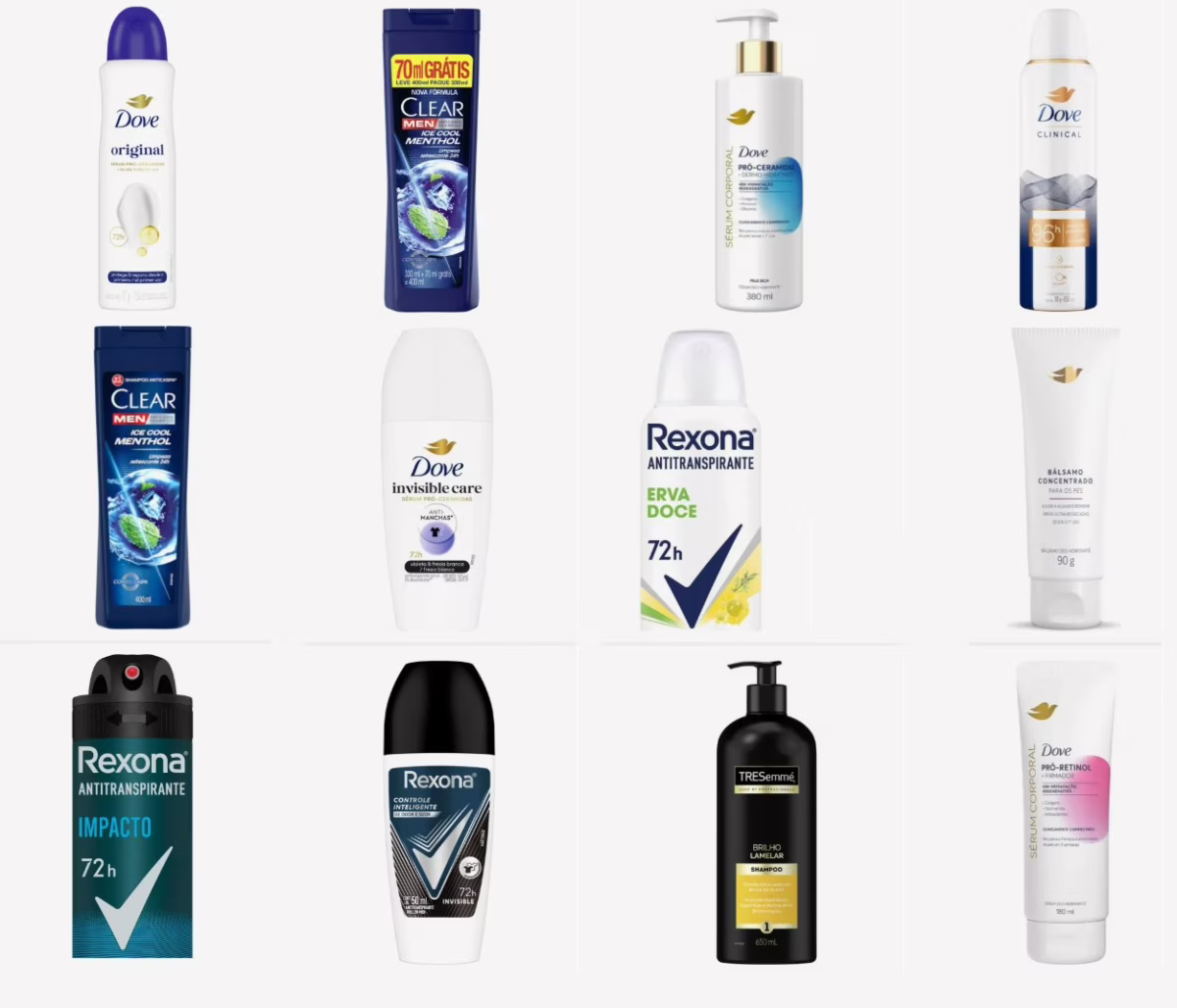 Cupom de 20% OFF em UNILEVER em produtos selecionados