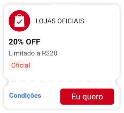 💎 Cupom Shopee Lojas Oficiais 🔥🔥