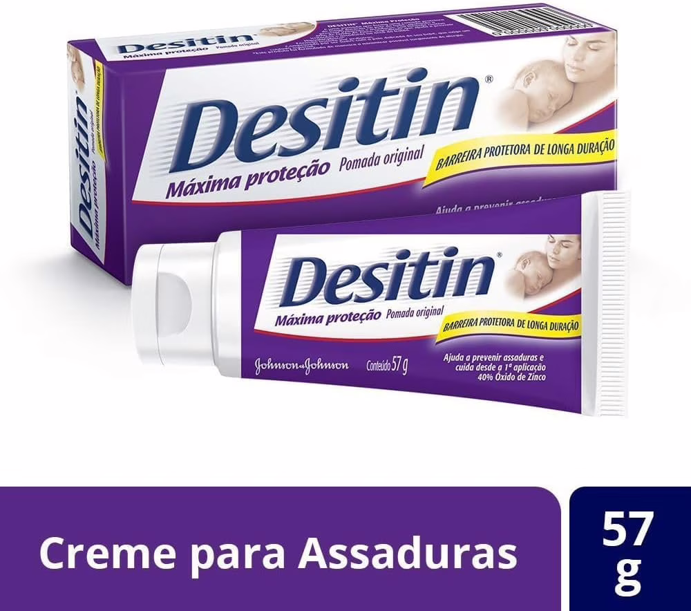Desstin Creme Preventivo de Assaduras Máxima Proteção, 57g