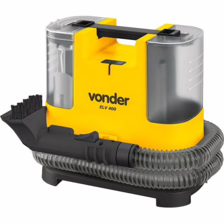Extratora Portátil Para Limpeza Estofados Elv400 Vonder Amarelo 127v