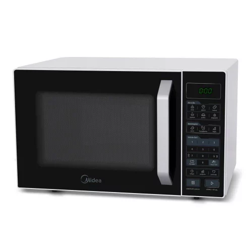 Forno Micro-ondas Midea 27 Litros 800W Branco e Preto MXSA27P1 127V