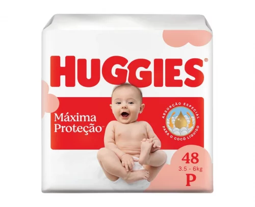 Fralda Huggies Supreme Care P 48 unidades