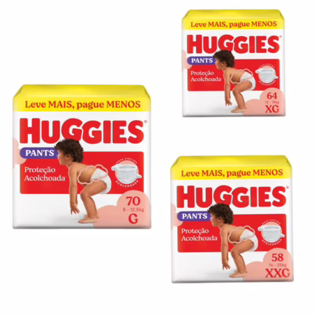 Fralda Huggies Supreme Care Roupinha