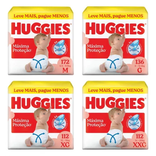 Fralda Huggies Supreme Care