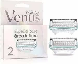 Gillette Venus para Área Íntima, Carga para Aparelho de Depilação​ Íntima 2 Unidades