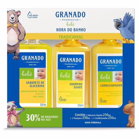 Granado Kit, Bebê Hora do Banho Tradicional, 250ml